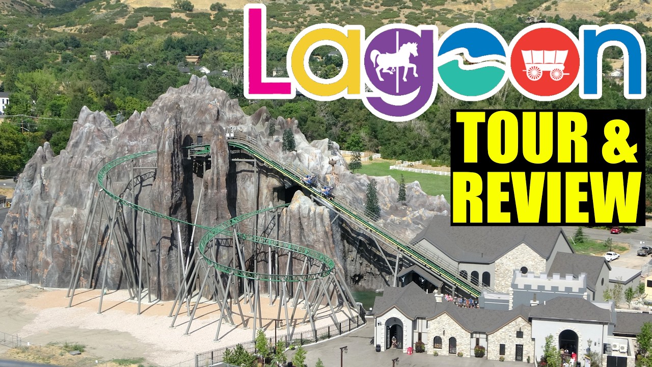 Lagoon Amusement Park Tour & Review with The Legend