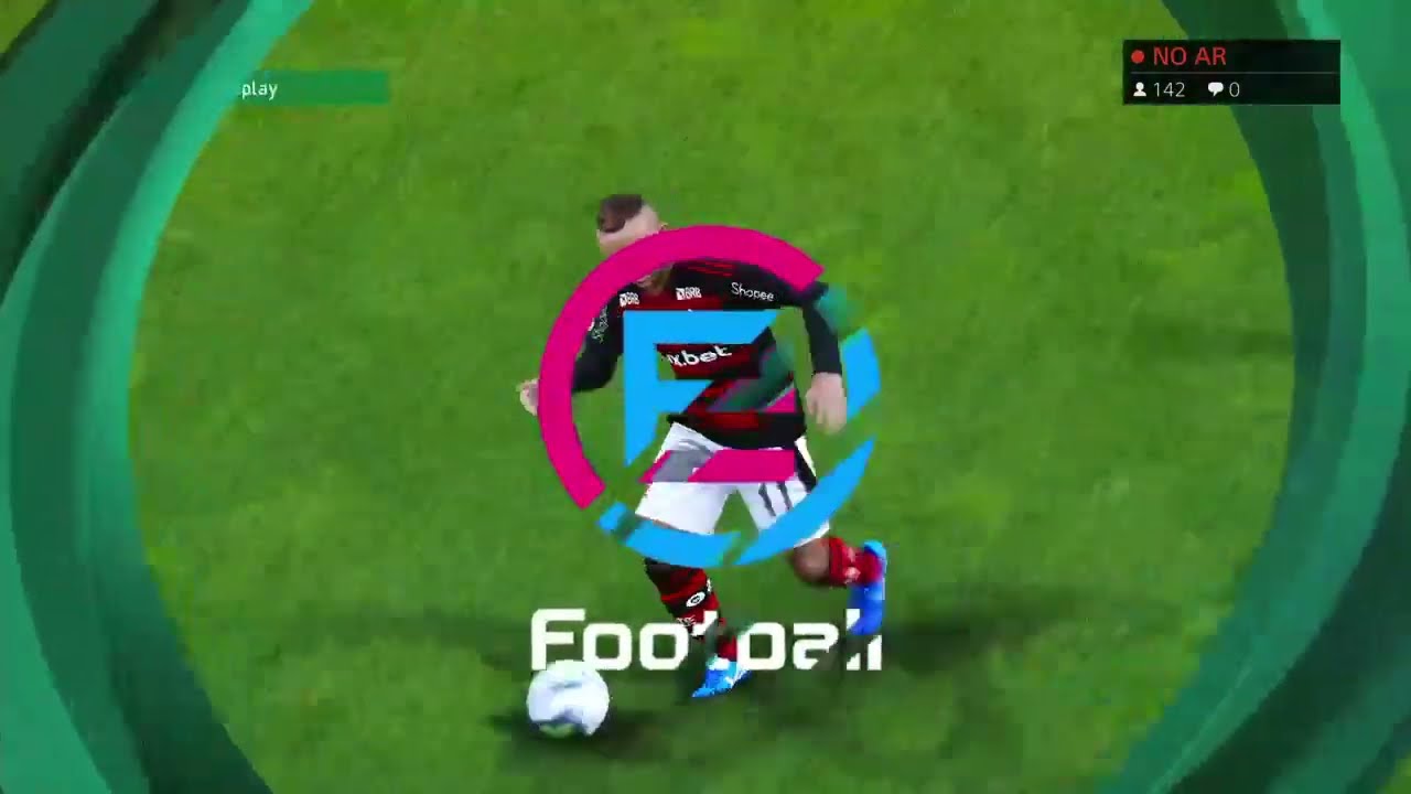 FL4M3NG0 X 1NT3R- 40 V1V0 C0M 1M4G3NS| JOGO DE HOJE | PES 21 gameplay ps4