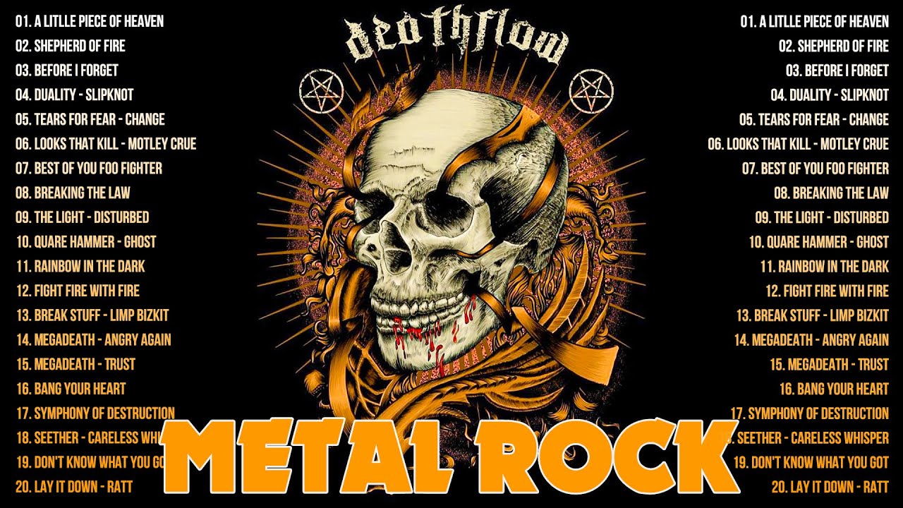 Best Metal Rock Playlist 2024 💢 2000s Metal Rock Songs Collection 💢 Korn, Slayer, Motorhead...