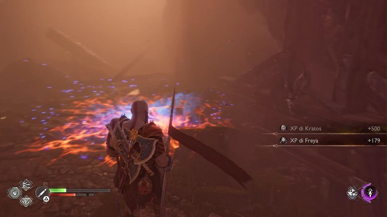 God of War Ragnarök mentre parlo