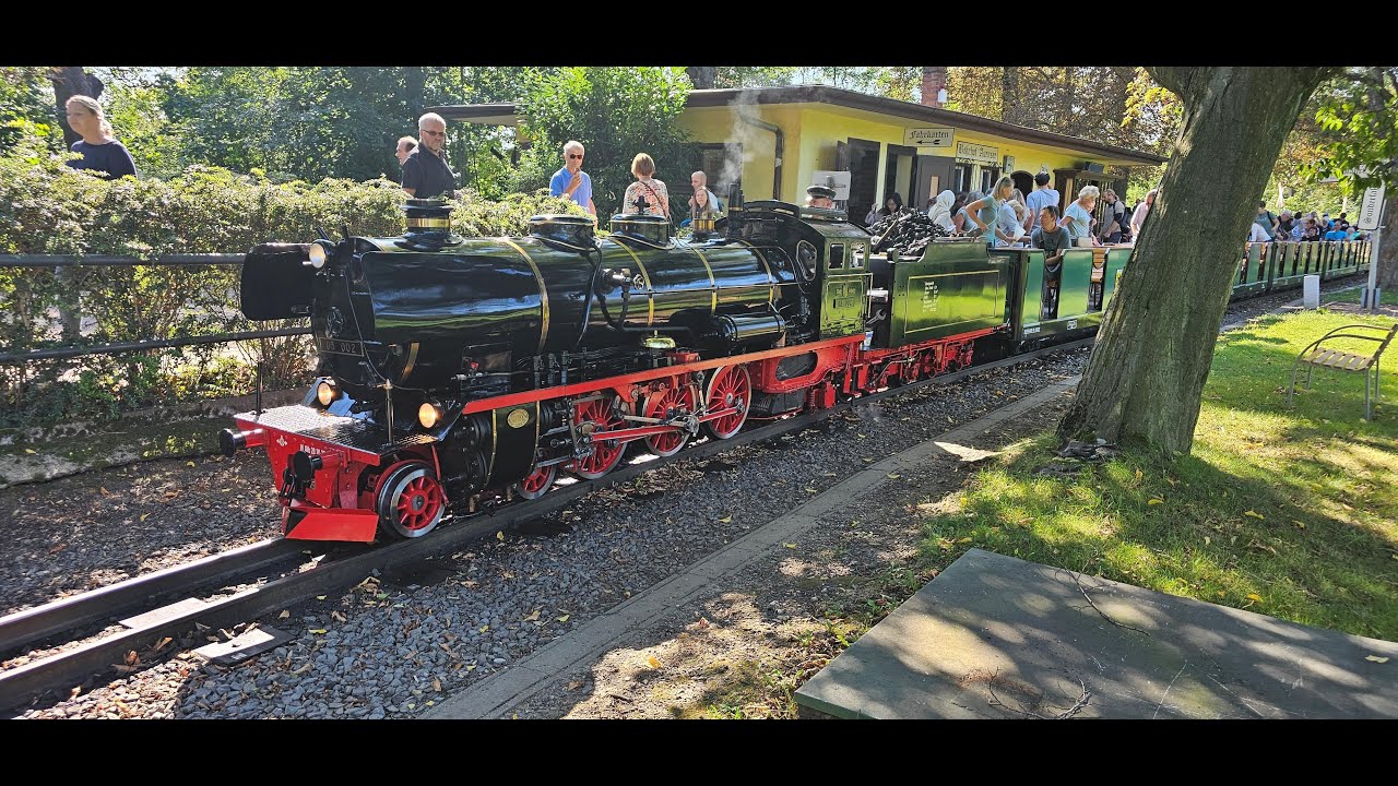 Parkeisenbahn Auensee te Leipzig