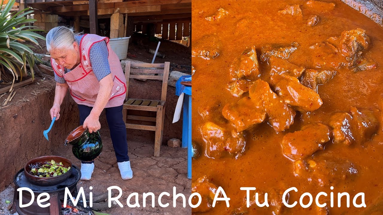 Costillitas De Puerco Jugosas En Chile Guajillo De Mi Rancho A Tu Cocina