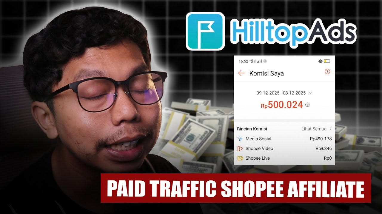 HilltopAds: Strategi Paid Traffic untuk Shopee Affiliate yang Bikin Panen KOMISI BESAR !