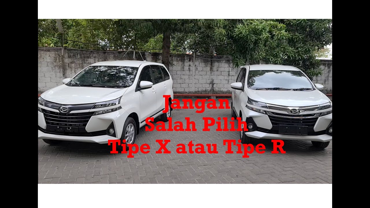 Perbandingan Grand new xenia tipe x dan tipe R