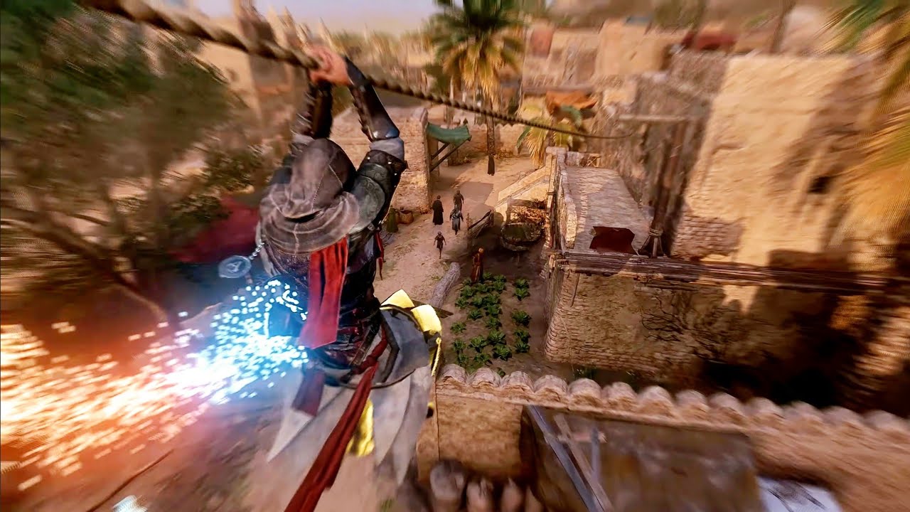 Assassin's Creed Mirage Like a Real Assassin (Eliminate AL-Anqa the Tax Collector)4K60FPS