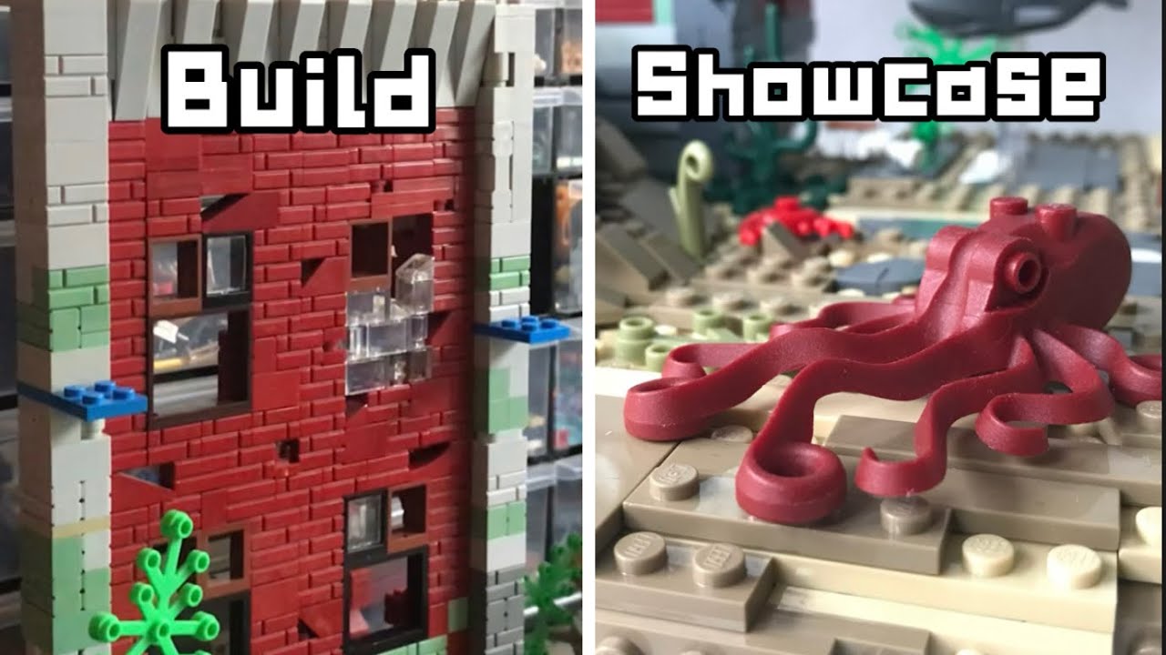 I built this huge post apocalyptic LEGO MOC