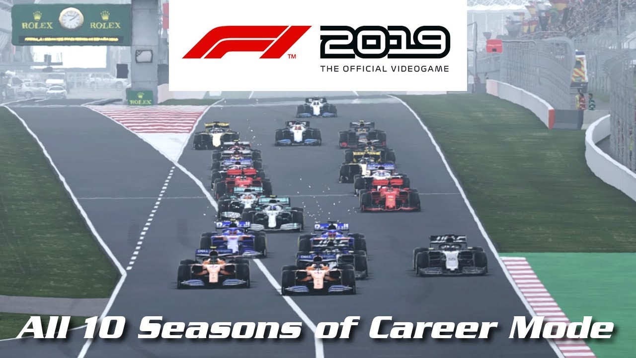 F1 2019 - All 10 Seasons of Career Mode