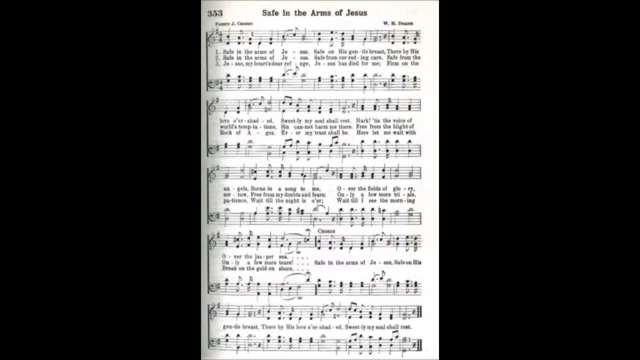 Safe in the Arms of Jesus by Fanny Crosby