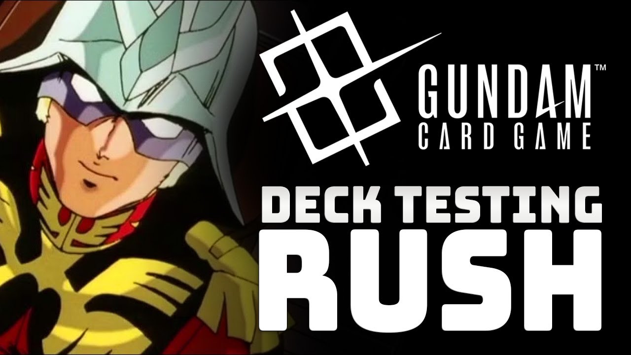 Gundam Deck Testing Zaku Rush