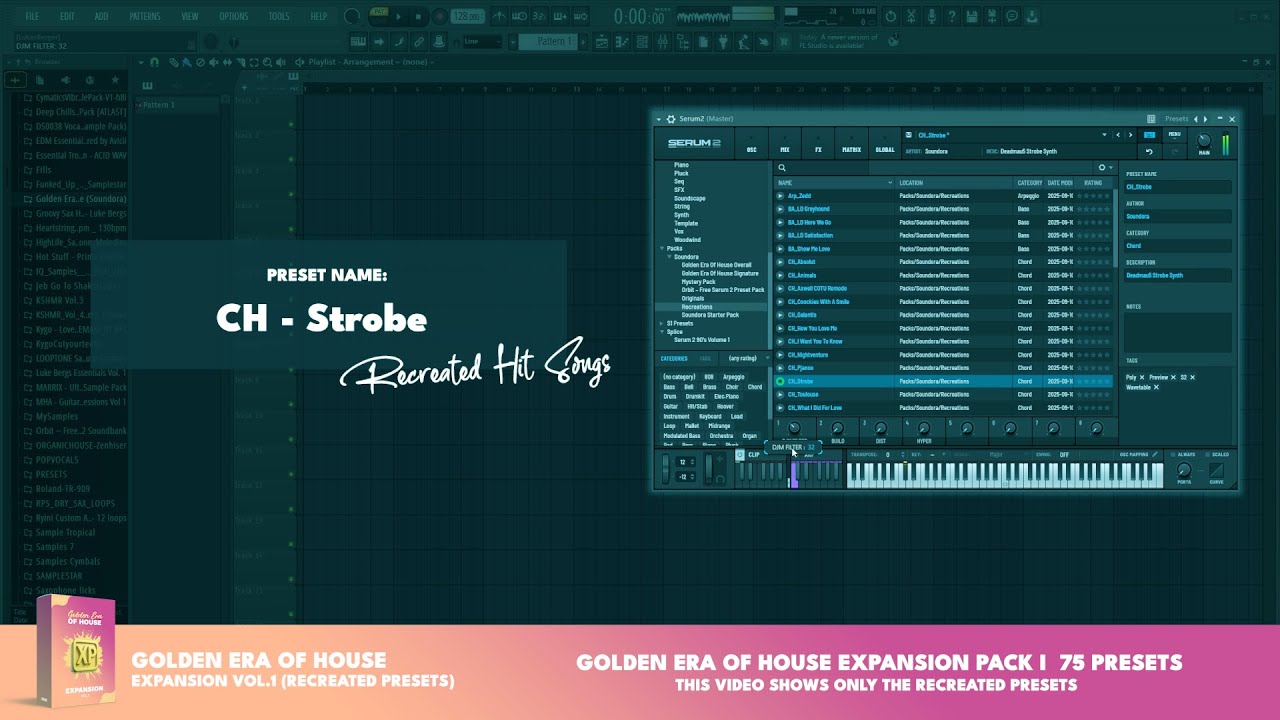 EDM Hit Songs recreated in Serum2 | Golden Era Expansion Vol.1 (Out Now)