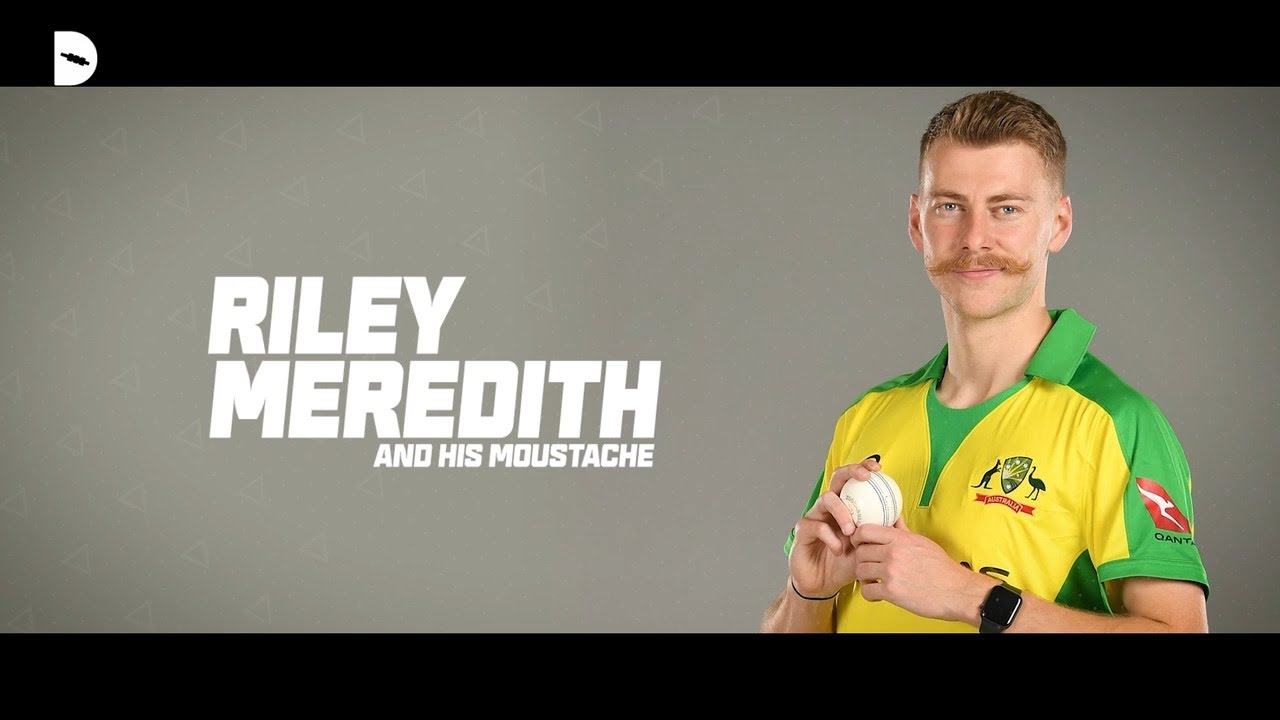 Cricket's Barbershop: Riley Meredith and the moustache | Direct Hit
