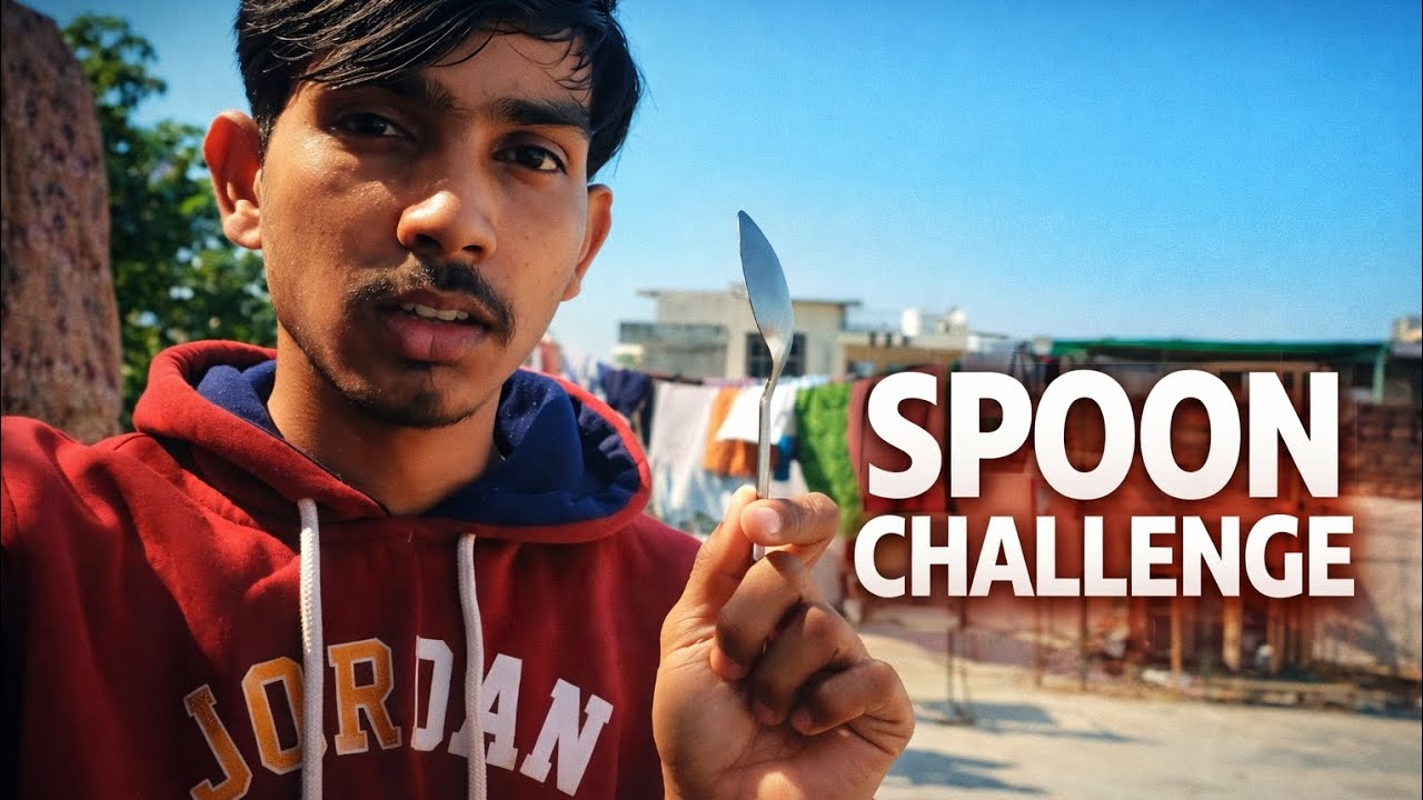How many my subscriber and I will nock the Wall 🧱 by spoon 🥄