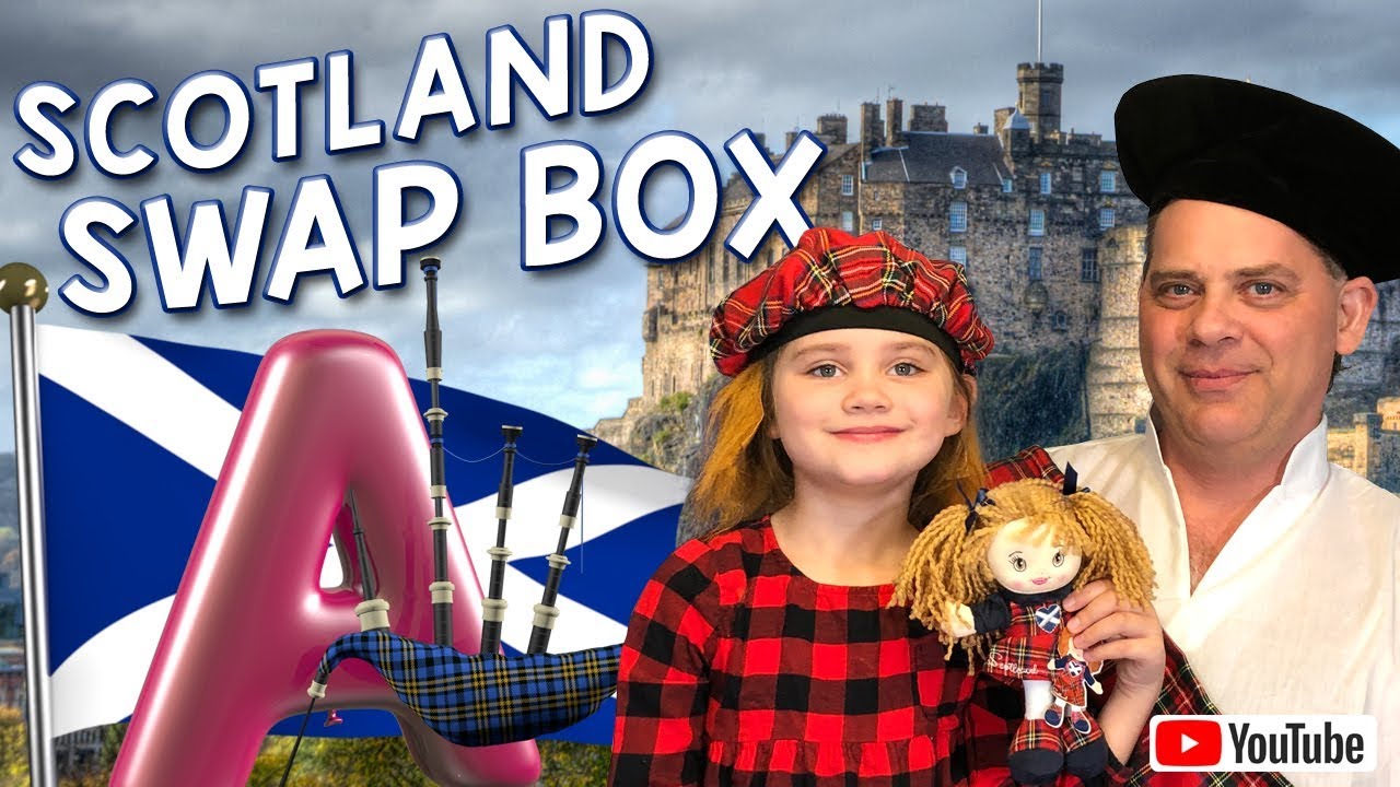 SWAP BOX / EXCHANGE BOX / SURPRISE UNBOXING / SCOTLAND / SCOTTISH SOUVENIRS / OORLITTLE BIG FAMILY