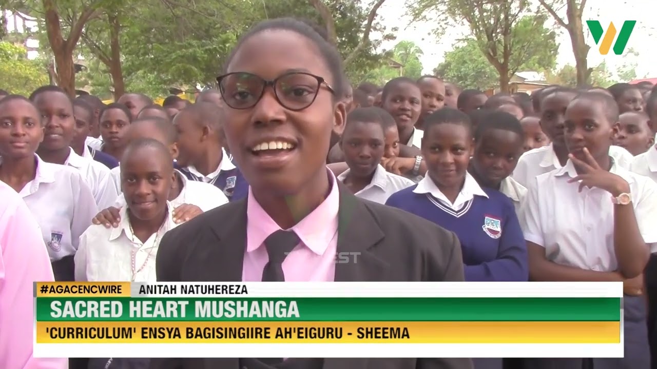 Agacencwire: Aba Sacred Heart, Mushanga omuri Sheema, ebya curriculum ensya basingiire ah'iguru