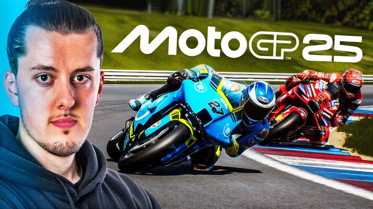 Trying the NEW MotoGP 25 Game!