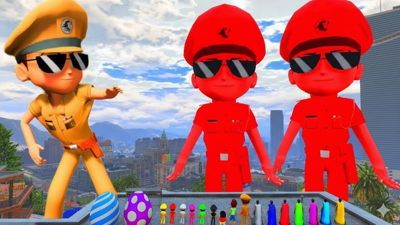 LITTLE SINGHAM WITH SHIVA KICKO SHINCHAN FOUND BIGGEST EVER KICKO IN GTA 5 #85