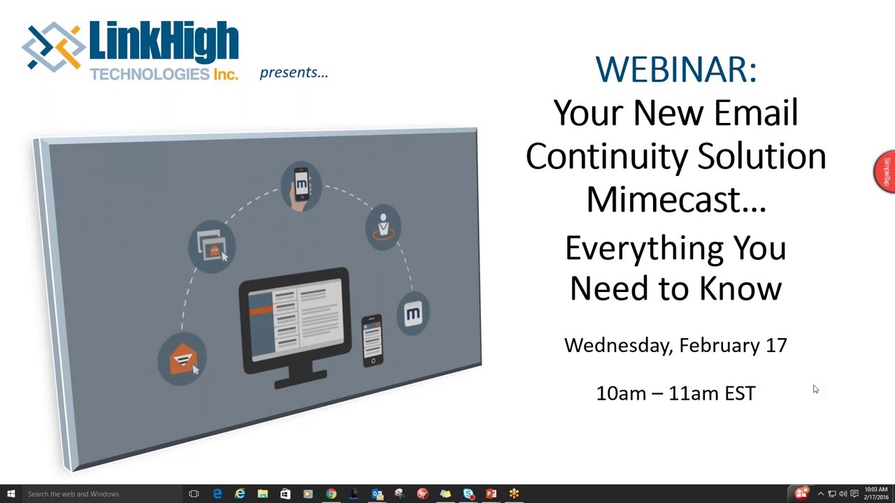 Your New Email Continuity Solution   Everything You Need to Know (Webinar Recording)