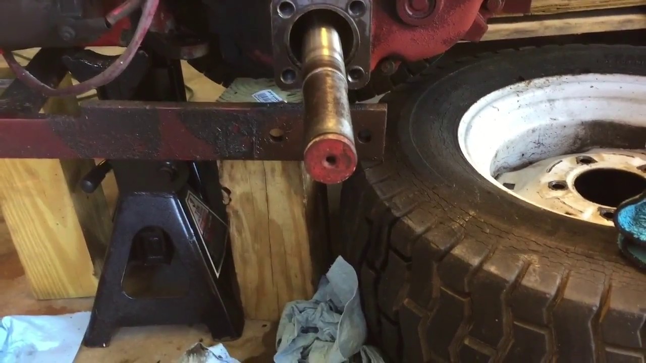 Gravely 800 Rear Axle Seal replacement - Gravely 816 Onan