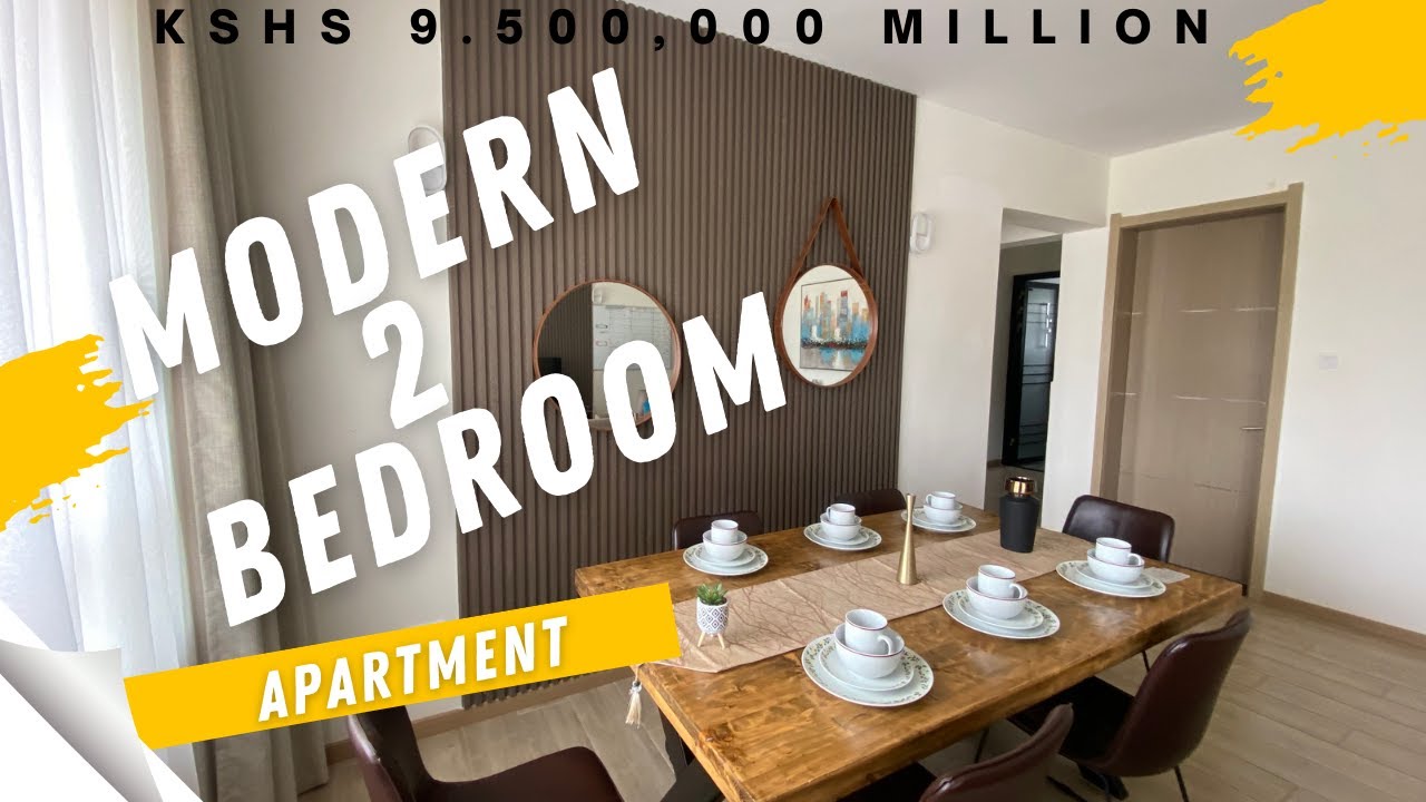 IMPRESSIVE YET NOT EXPENSIVE MODERN 2 BEDROOM APARTMENT II LOWER KABETE