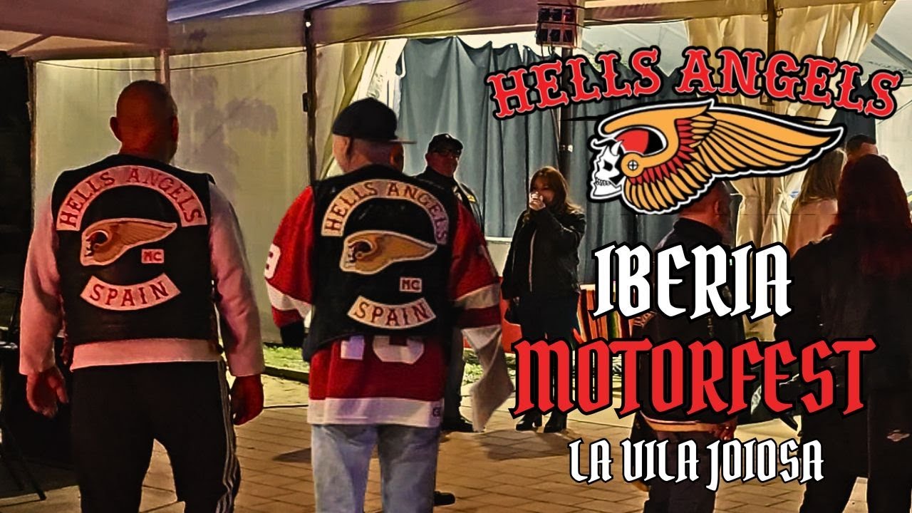 HELLS ANGELS 🦅 at Iberia Motorfest – This Is Biker Heaven!┃La Vila Joiosa, Spain