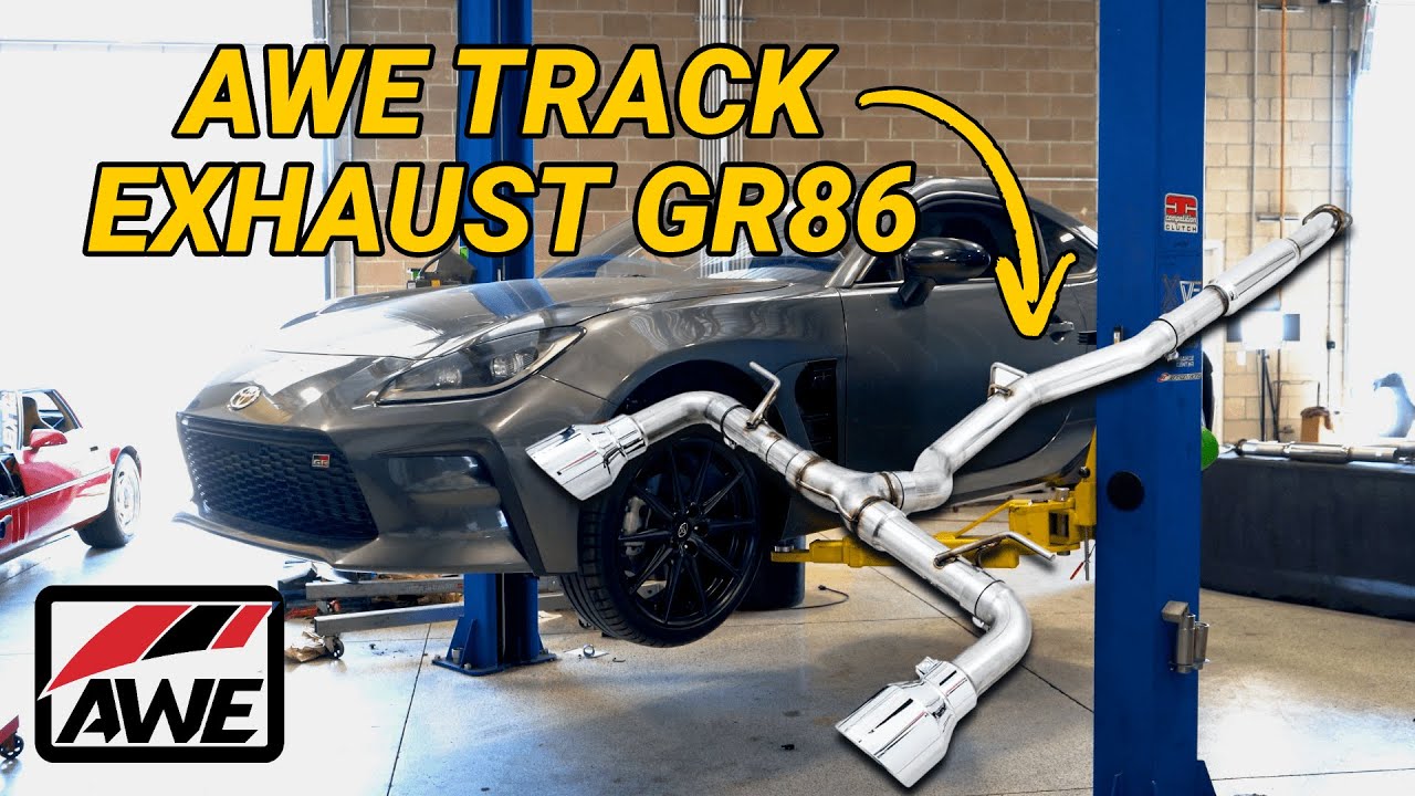 How to Install AWE Track Exhaust 2022+ GR86/BRZ (+ SOUND CLIPS)