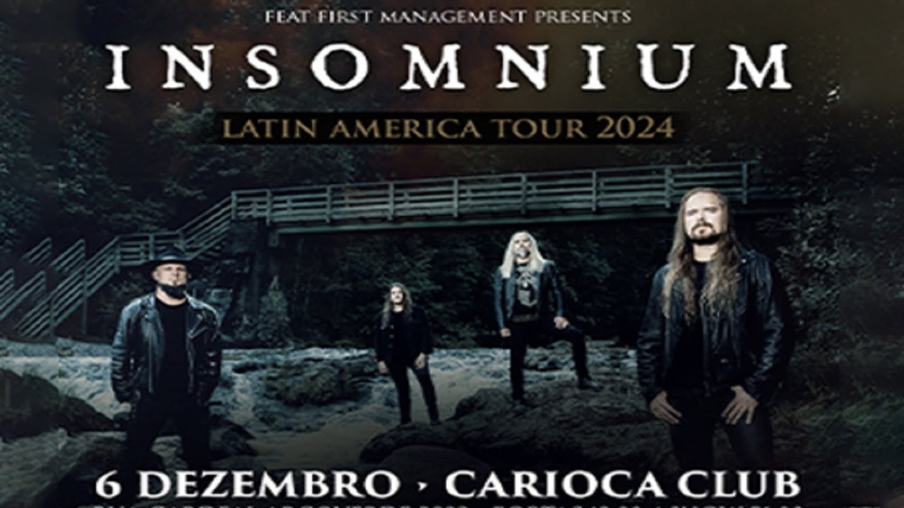 Insomnium live from São Paulo SP - Brazil 06/12/2024 (FULL SET)