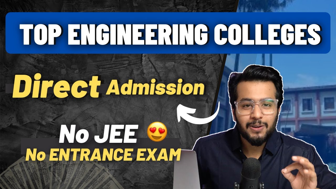 Top Engineering Colleges for Direct Admission | Best Management Quota Colleges 🔥