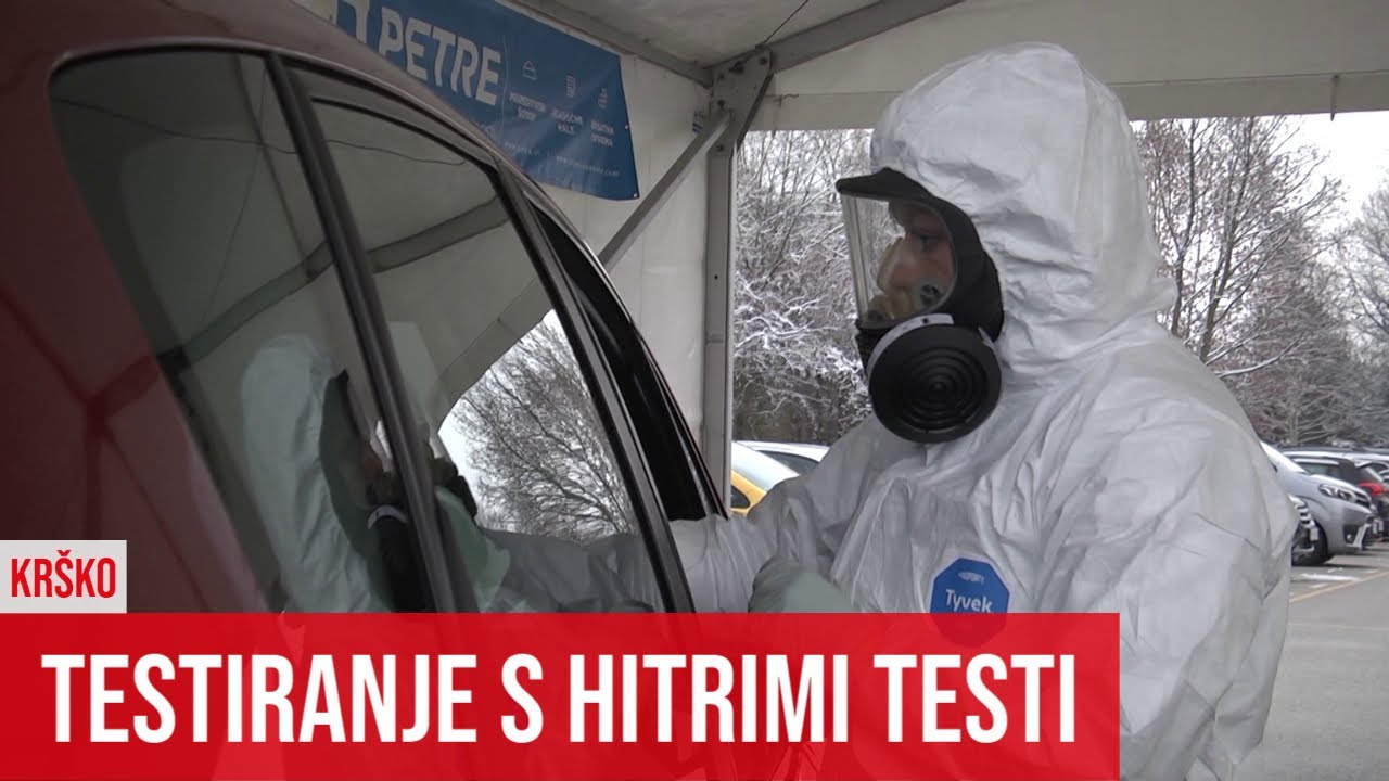 KR&Scaron;KO, SEVNICA: Testiranje s hitrimi antigenskimi testi