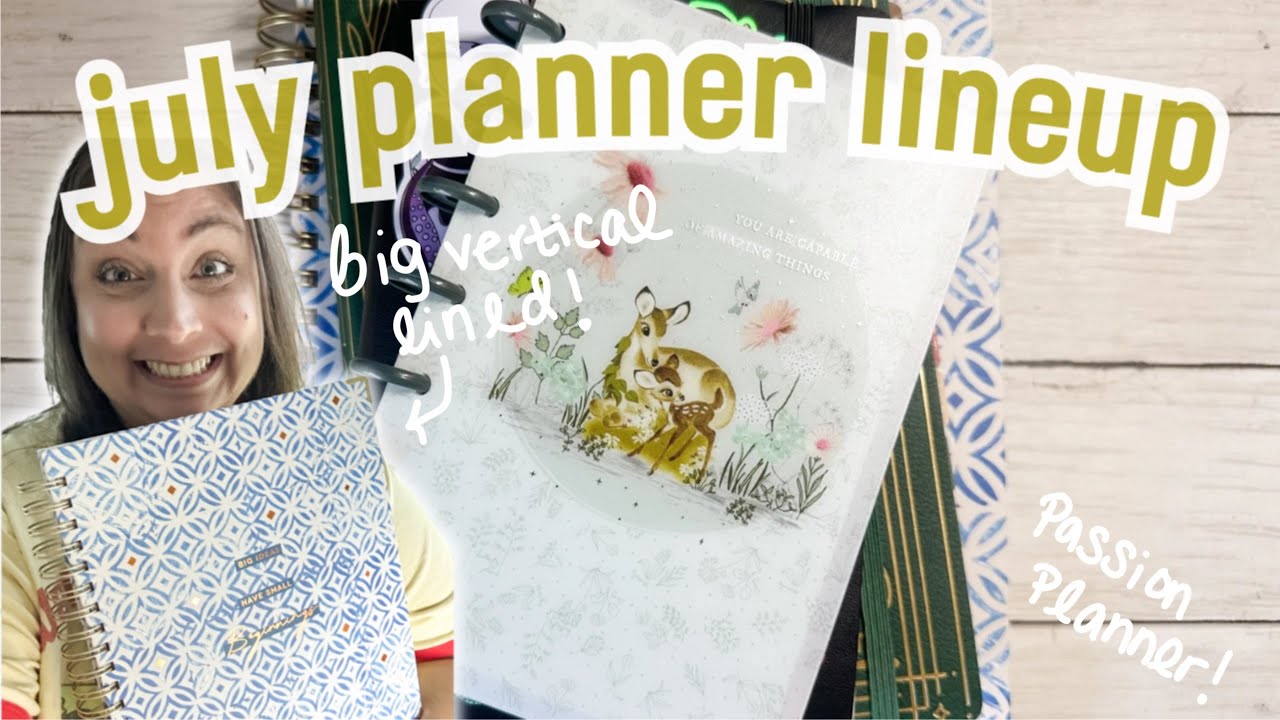 MY JULY 2024 PLANNER LINEUP! Changing up my planners & mid year planner reset