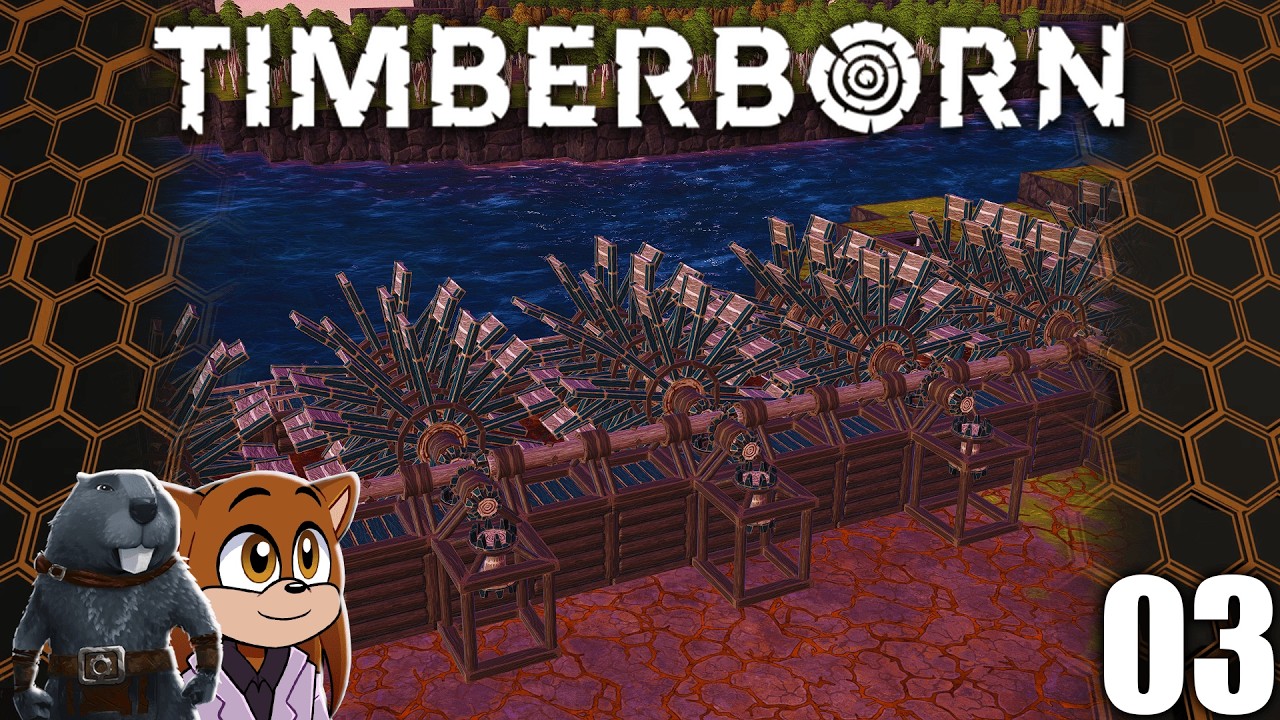 Timberborn Thousand Islands - Power Wheel Time