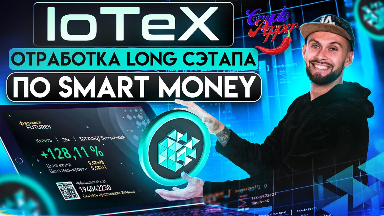 IOTX. Отработка LONG сетапа. Прогноз движения. Smart Money Concept.