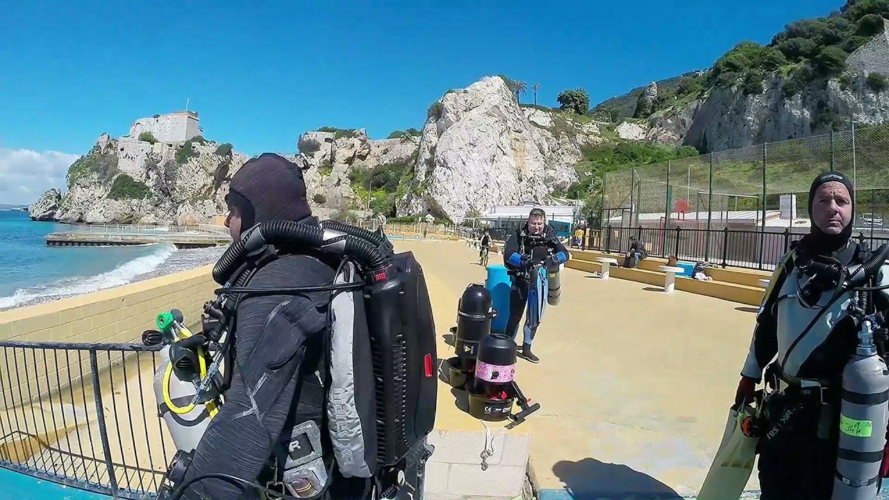 SC Rebreather & Scooter Dive in Gibraltar
