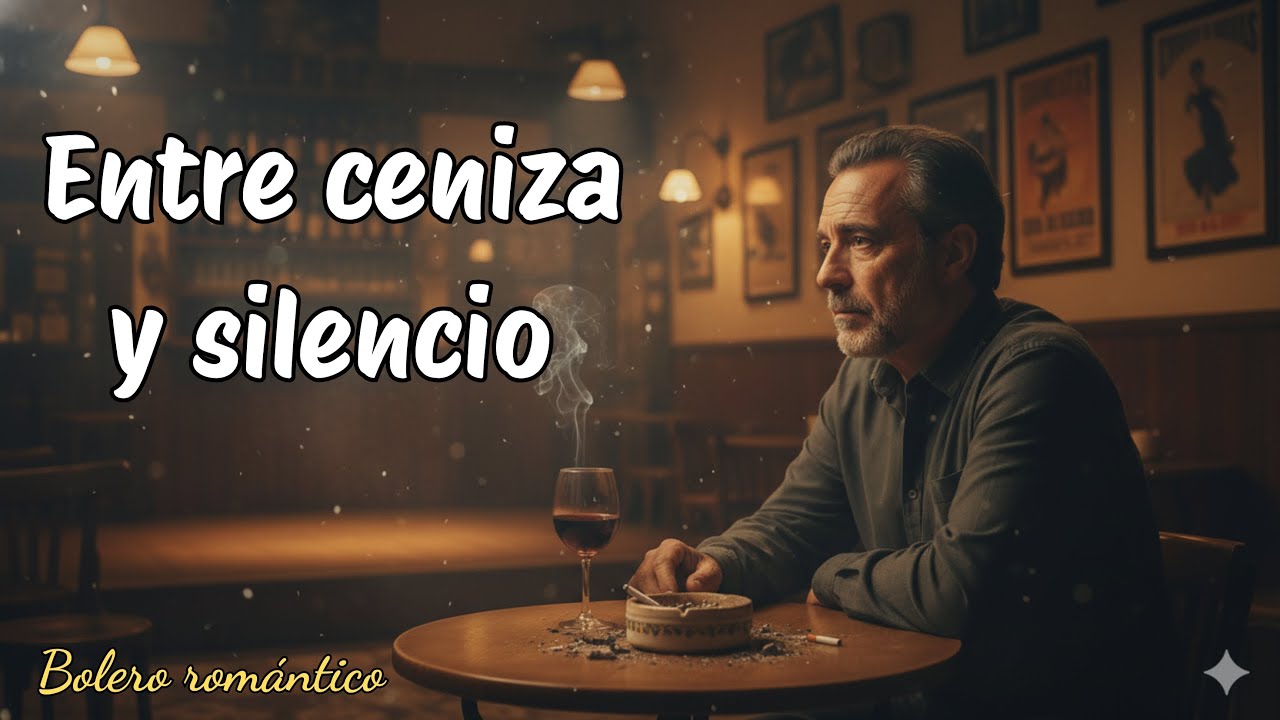 Entre ceniza y silencio | Bolero romántico para corazones rotos y noches de bar
