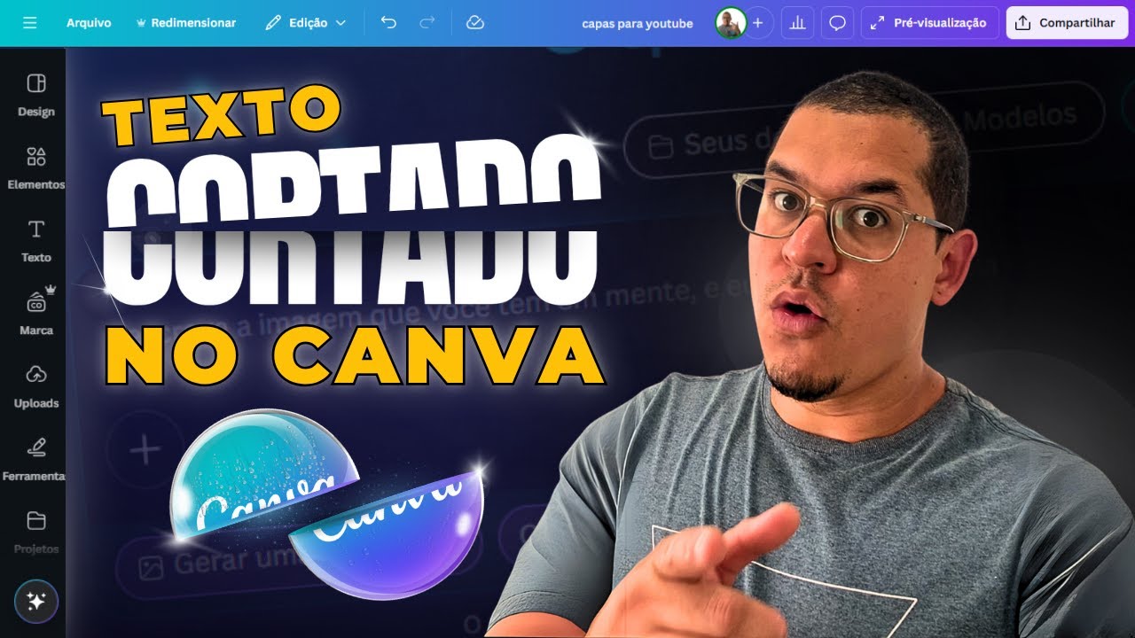 Como Fazer Texto Cortado no Canva (Passo a Passo Fácil e Rápido!)