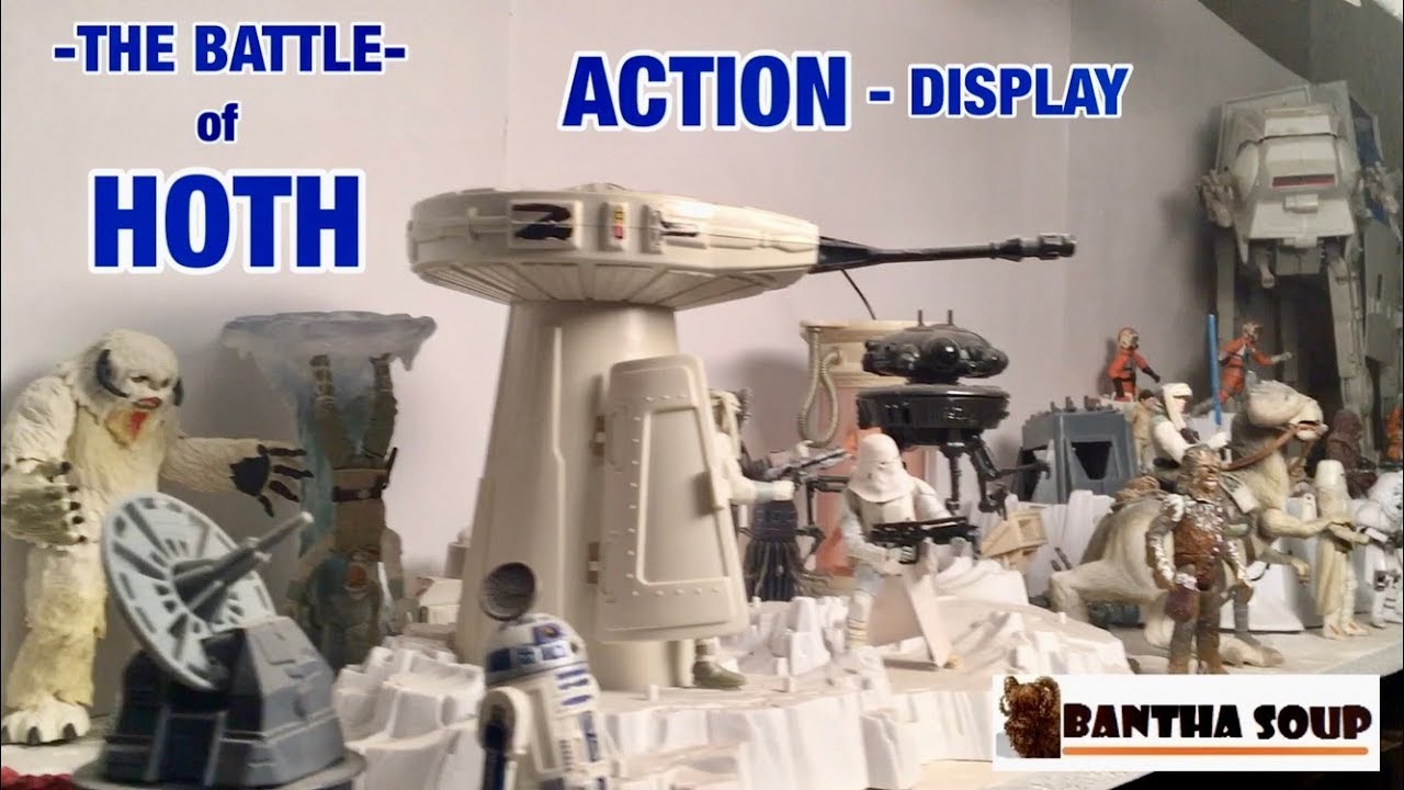 Star Wars - Battle of HOTH - Action Figure Display