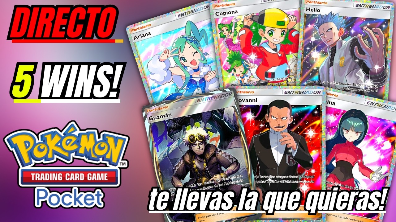 GANATE el PARTIDARIO QUE QUIERAS!!! 🫨 – Pokémon TCG Pocket