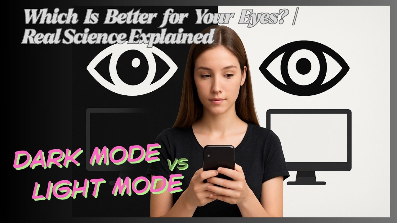 Dark Mode vs Light Mode &ndash; Which Is Better for Your Eyes? | Real Science Explained.