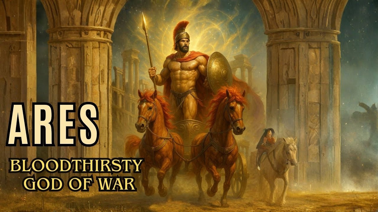 Greek Myths For Sleep | Ares Bloodthirsty God of War