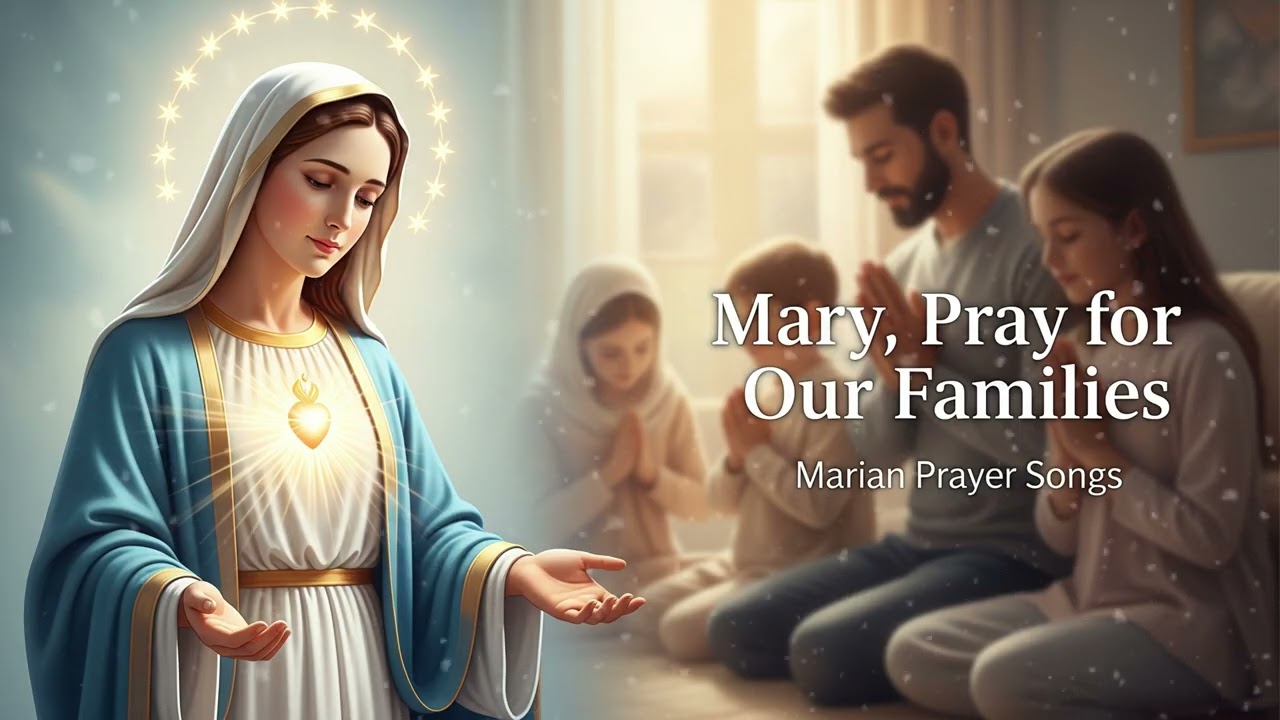 Mary, Pray for Our Families  ||  Marian Prayer Songs