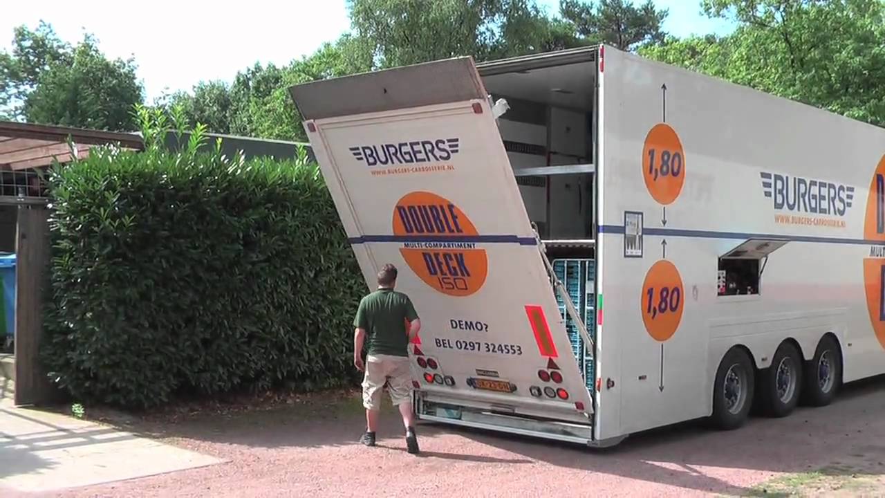 Doppeldecker-Sattelschlepper