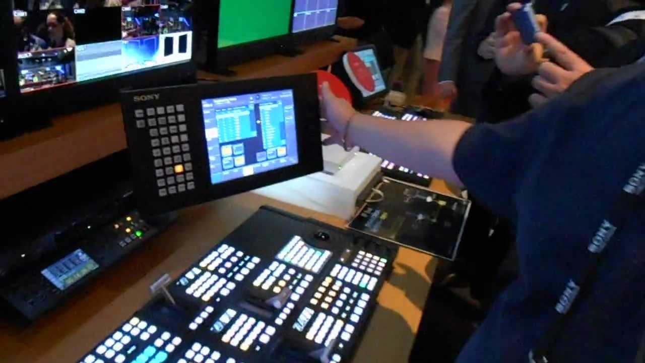 Sony MVS 6520 Vision Mixer at IBC 2012