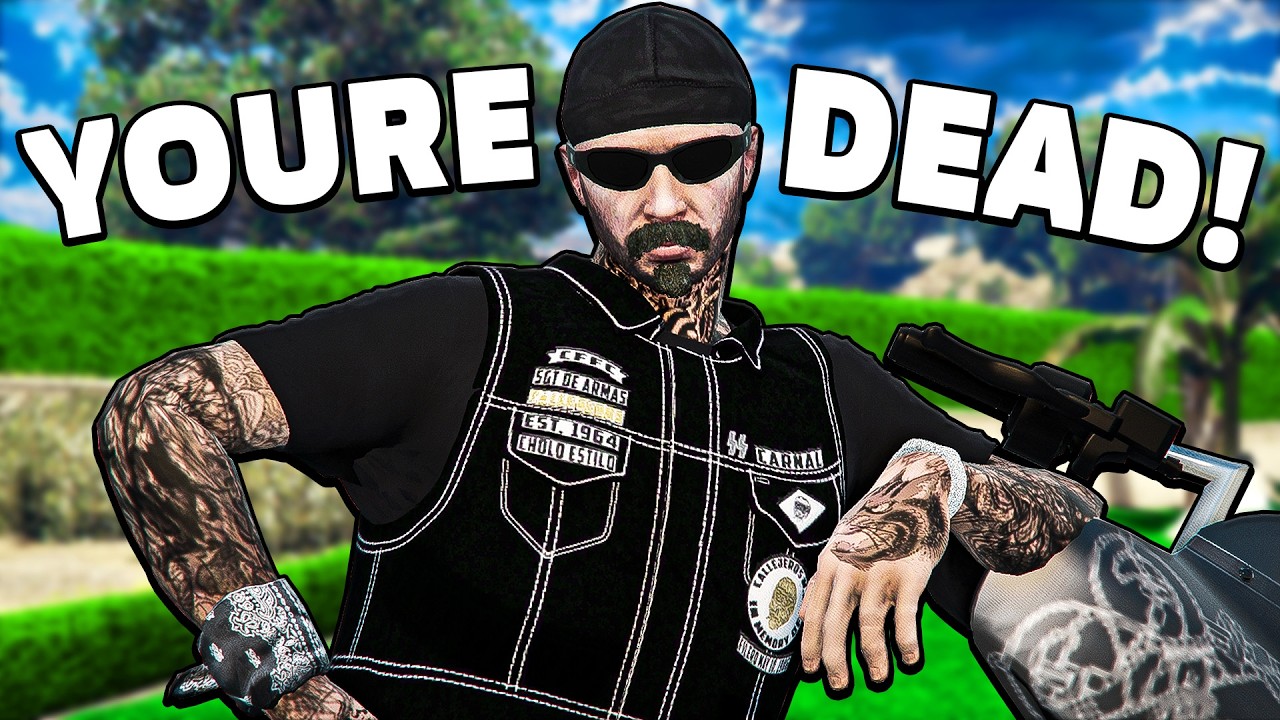 Cry Baby BIKER Threatens to Hit Me OFFLINE!