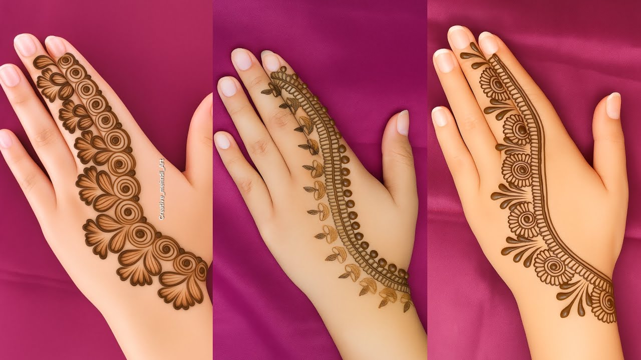 Diwali Special Mehndi Design 🪔 | Simple Mehndi Design 2025 | Diwali Mehndi Design 2025 | #mehndi 