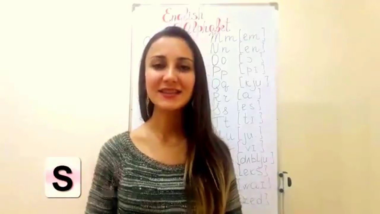 Ingilis Dili Dərsləri Sabina Hasanova 1-ci dərs İngilis dilinin əlifbası