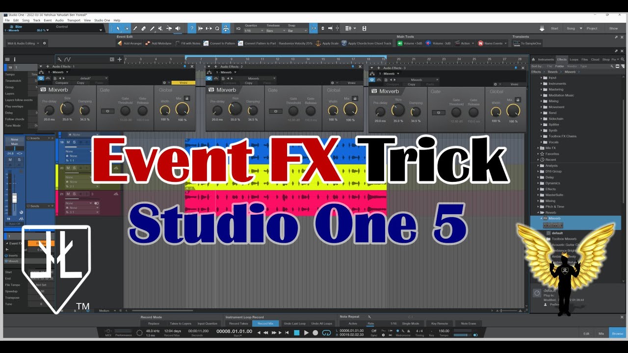 Event Fx Trick Studio One 5 | Offline Process