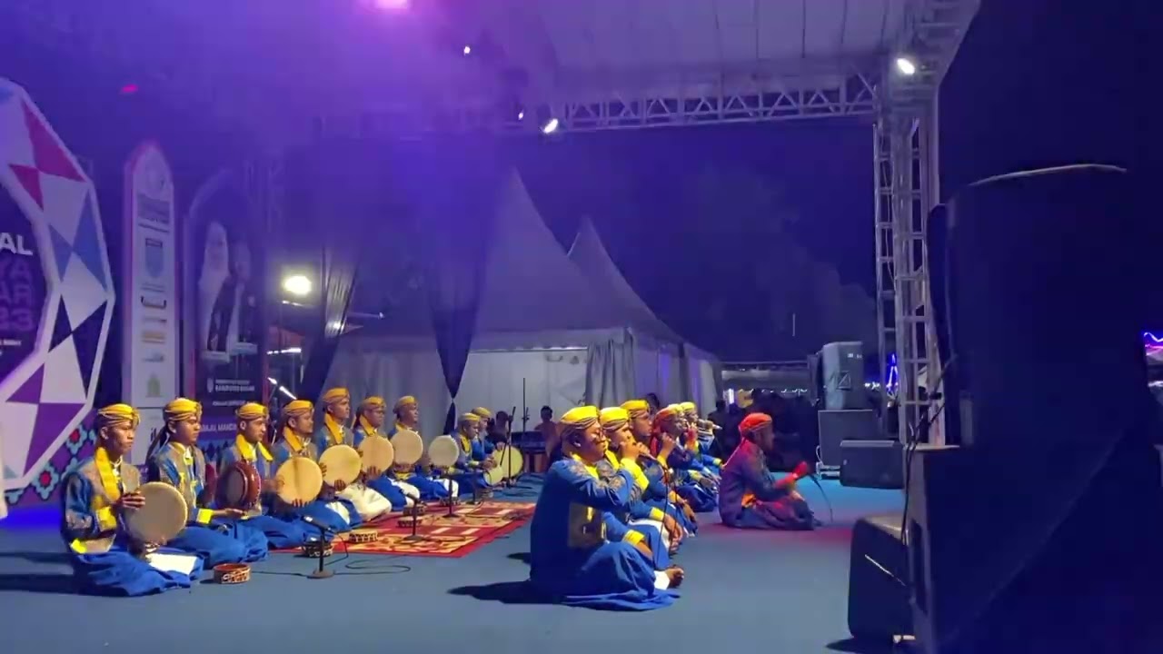 Nurul Musthofa Festival Maulid Habsyi Event Budaya Banjar Manis.