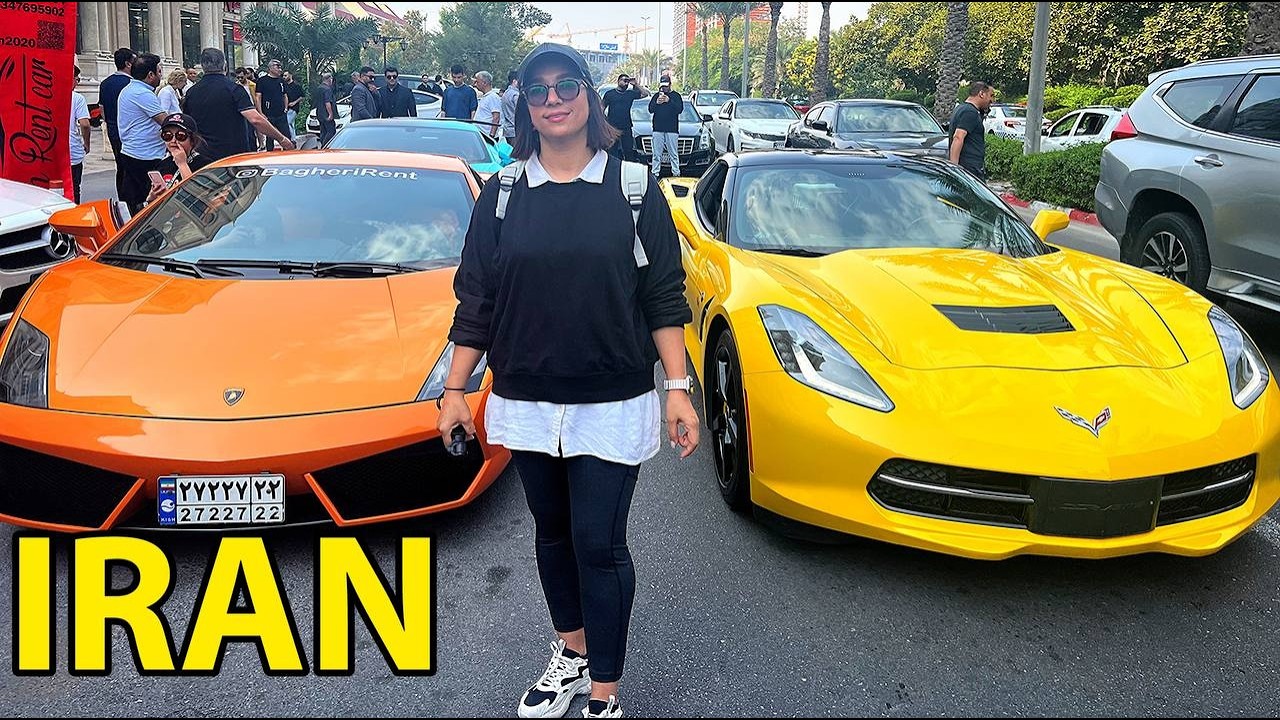 IRAN 🇮🇷 A parade of the world's most Awesome cars