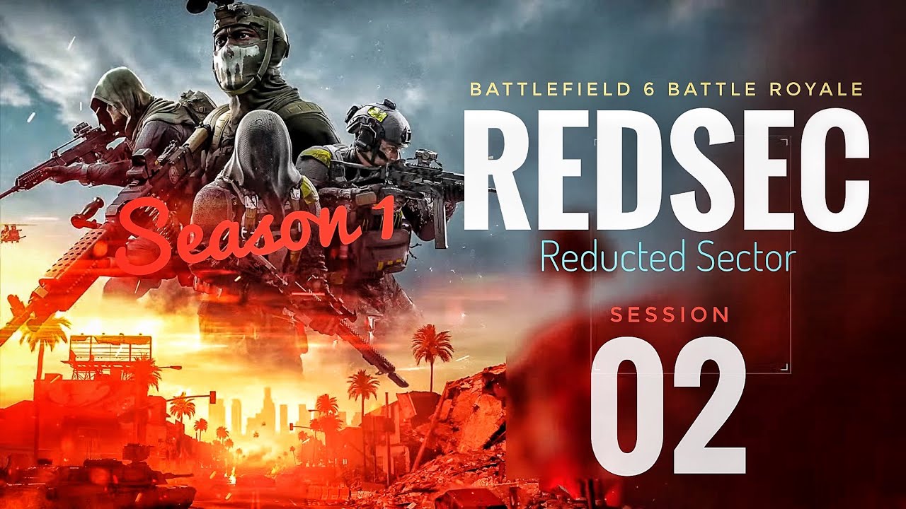 Battlefield 6 Season 1 Battle Royale &middot; Redacted Sector REDSEC &middot; Live Streaming Session 02 (Facecam)
