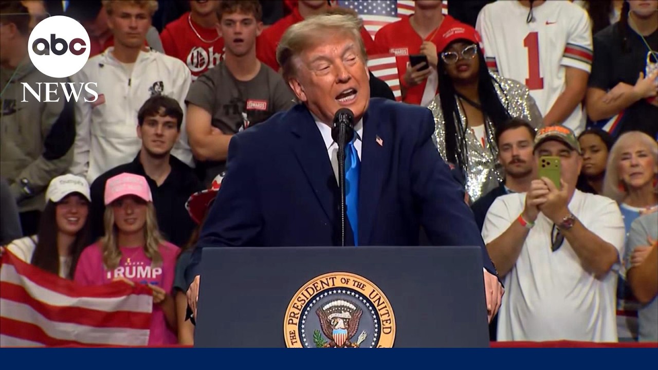 Trump heads to Ohio for midterm rally