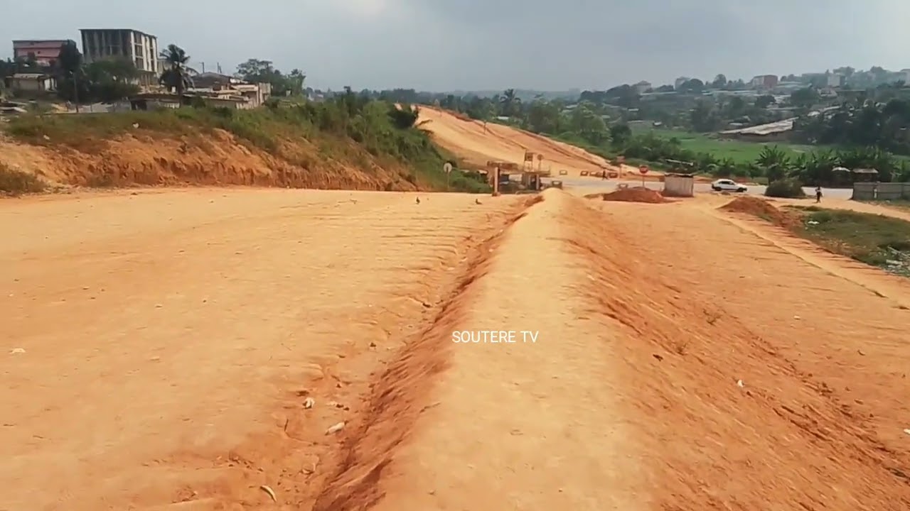 Point de Départ du Métro d'Abidjan en Cours de Construction